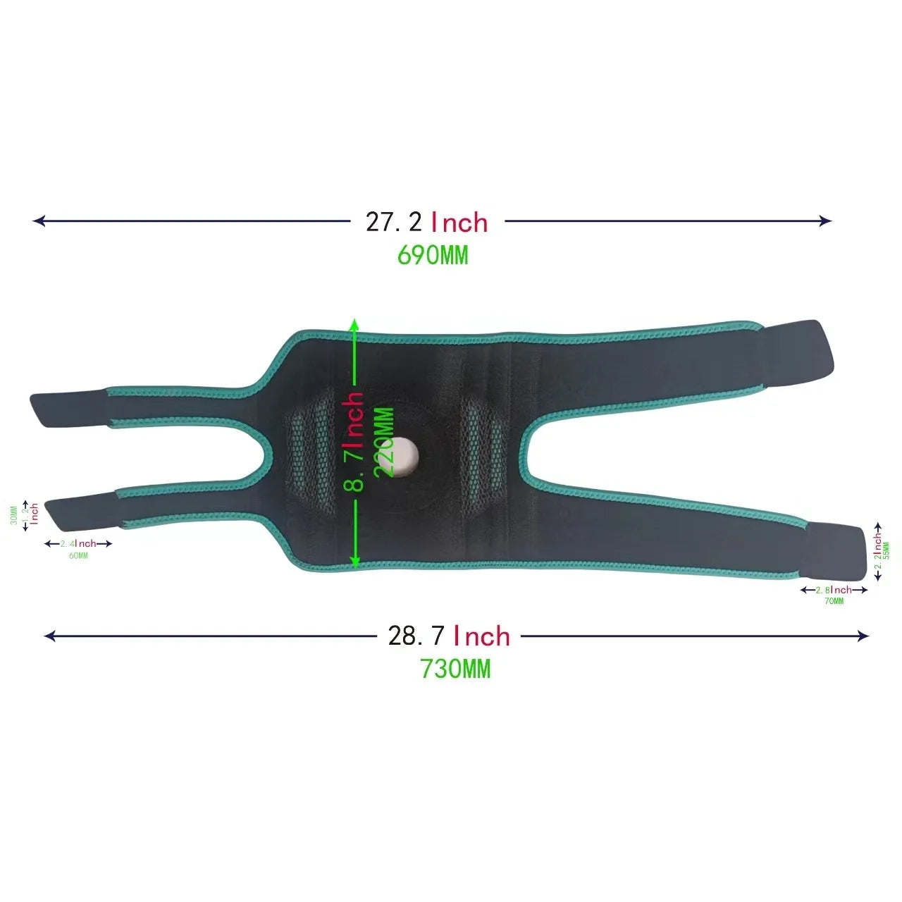 1PCS Knee Brace for Women & Men with Side Stabilizers, Patella Knee Brace for Knee Support for Running, Basketball hikking