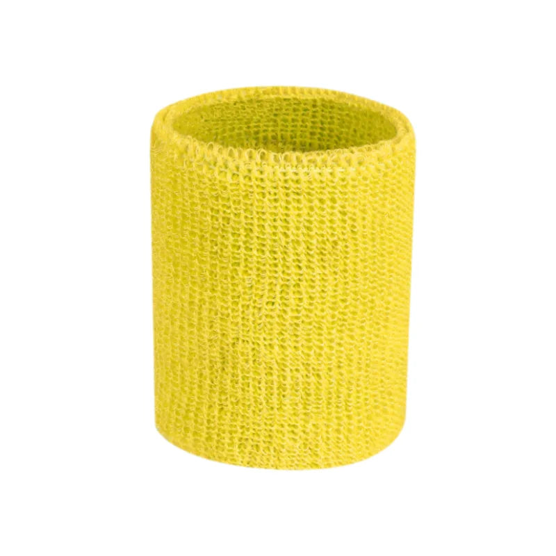 1PC Colorful Cotton Unisex Sport Sweatband Wristband Wrist Protector Gym Running Sport Safety Wrist Support Brace Wrap Bandage