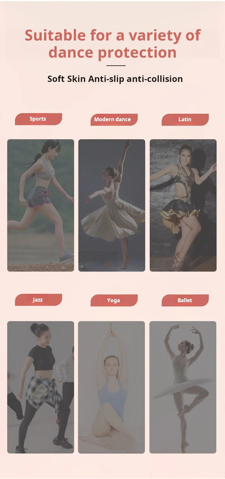 Protective Sports Knee Pads for Men Women, Kids Knees, Knee Braces, Dance, Yoga, Volleyball, Football, Cycling, Tennis, 1Pair