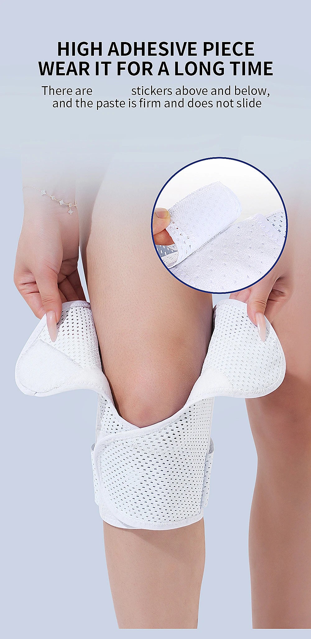 Sports Kneepad Pressurized Elastic Knee Pads Knee Support Joints Protector Fitness Gear Injury Recovery Brace Protector Non-Slip