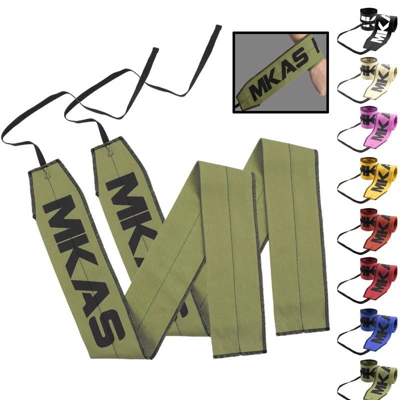 1 Pair Professional Wristband Wrist Support Brace Straps Extra Strength Weight Lifting Wrist Wraps Bandage Fitness Gym Training