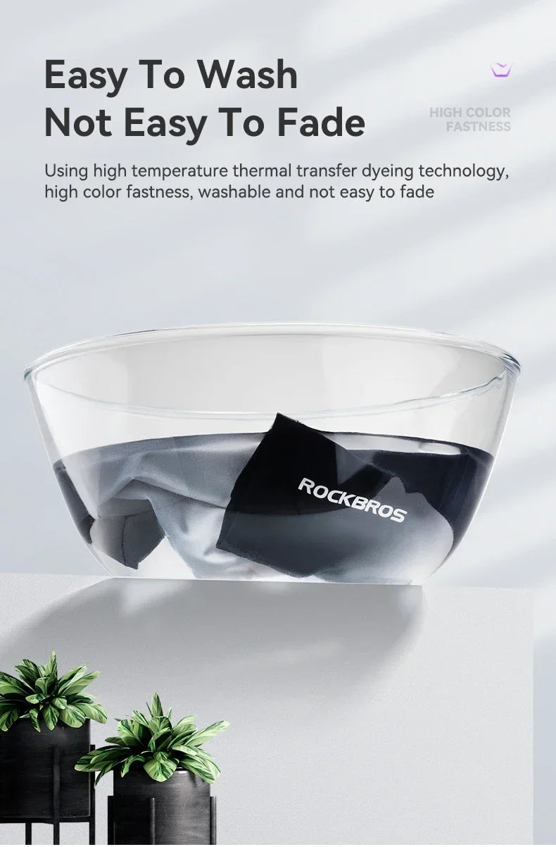 ROCKBROS Arm Sleeves Gradient Color Running Fishing Sunscreen Sleeve Summer Cool Quick Dry Breathable Ice Silk Cycling Equipment