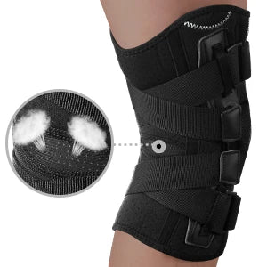 NEENCA Hinged Knee Brace Support for Knee Pain with Side Stabilizers&Gel Pad Arthritis Meniscus Tear Knee Pain Relief, ACL, PCL