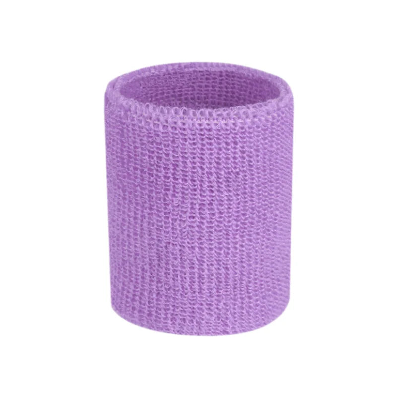 1PC Colorful Cotton Unisex Sport Sweatband Wristband Wrist Protector Gym Running Sport Safety Wrist Support Brace Wrap Bandage