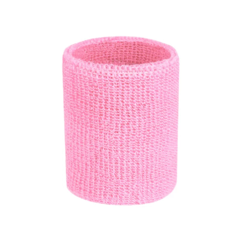 1PC Colorful Cotton Unisex Sport Sweatband Wristband Wrist Protector Gym Running Sport Safety Wrist Support Brace Wrap Bandage