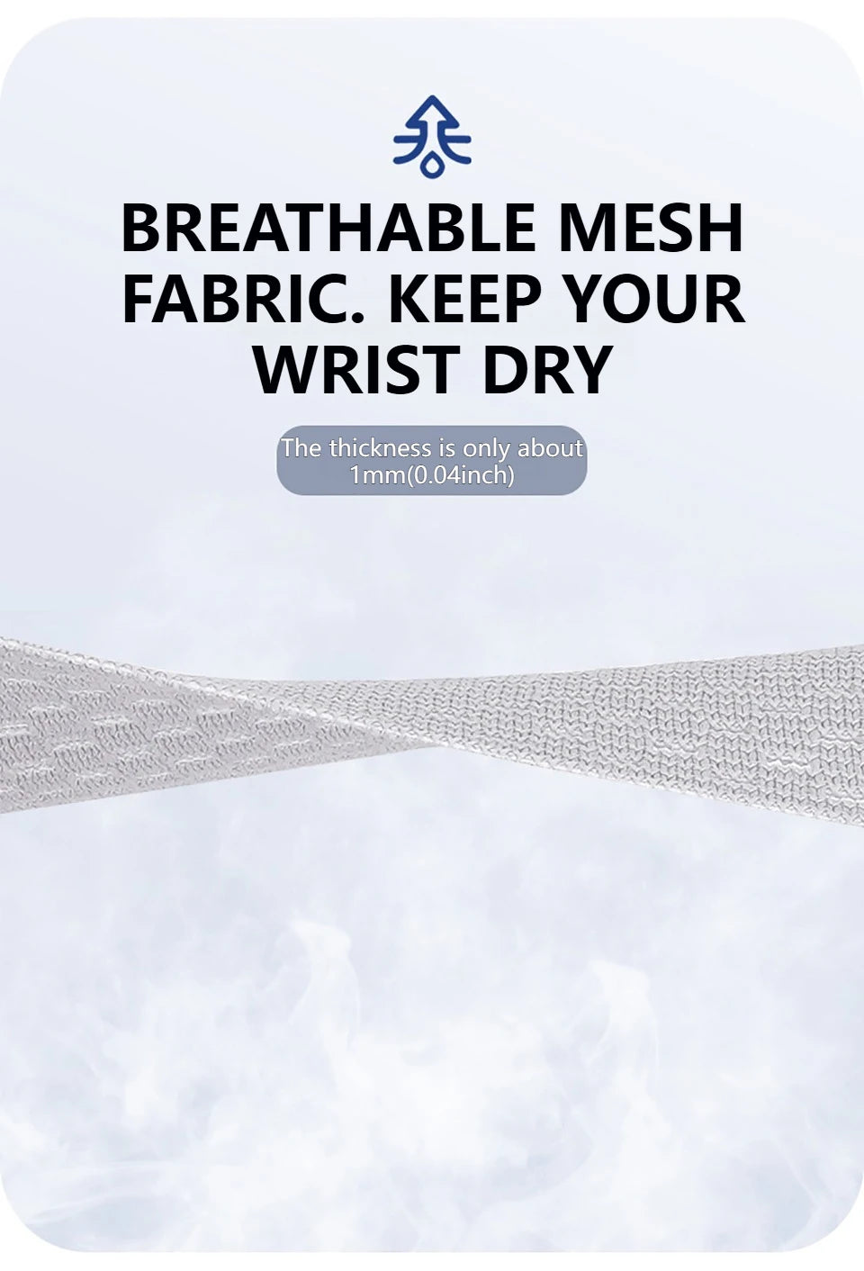 AOLIKES Wrist Band Support Sleeve Gym Support Wrist Brace Wrap Breathable Elastic Compression Bandage Hand Sport Wristband