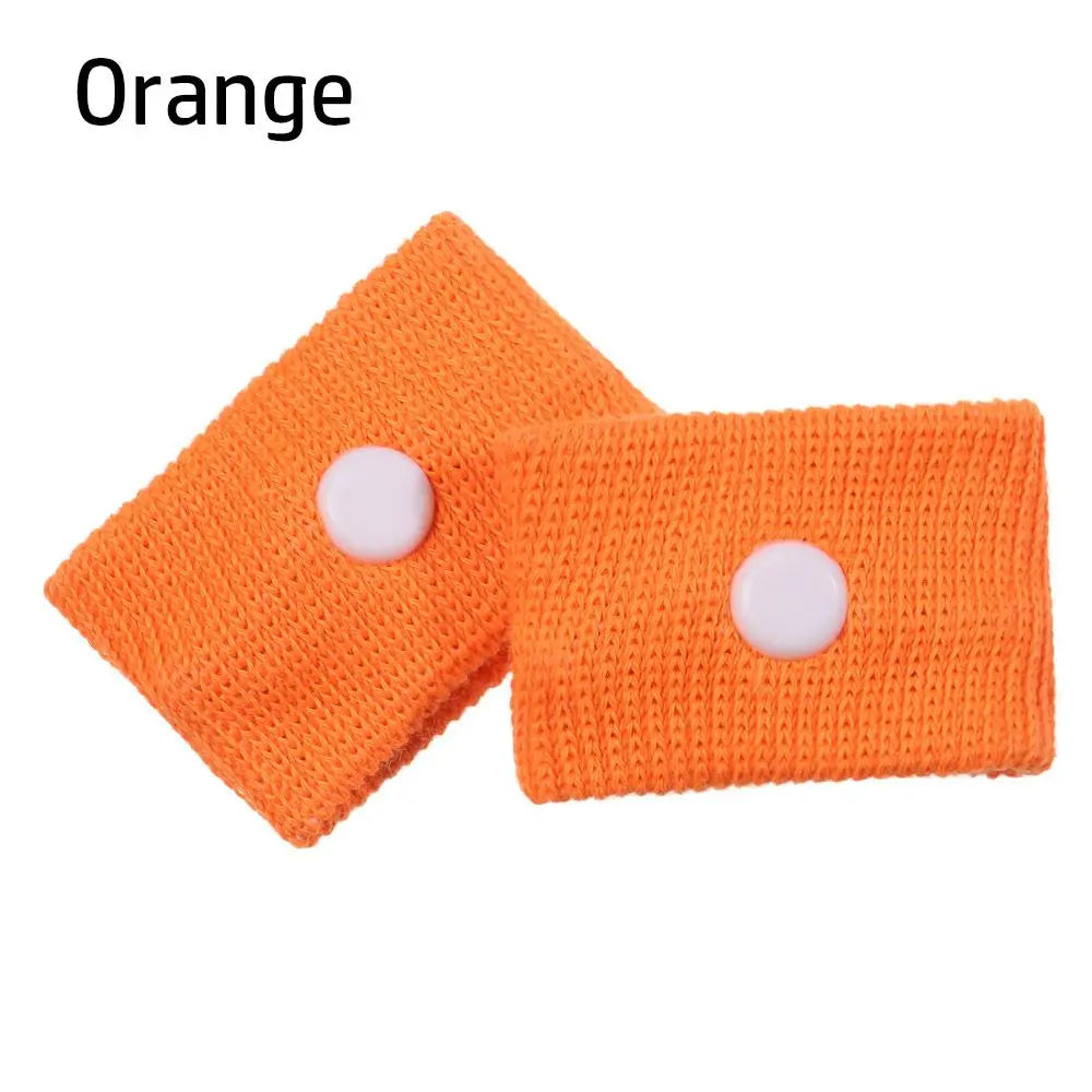 2PCS Sports Safety Wristbands Wrist Support Carsickness Seasick Anti Motion Sickness Wrist Bands Anti Nausea Wristbands