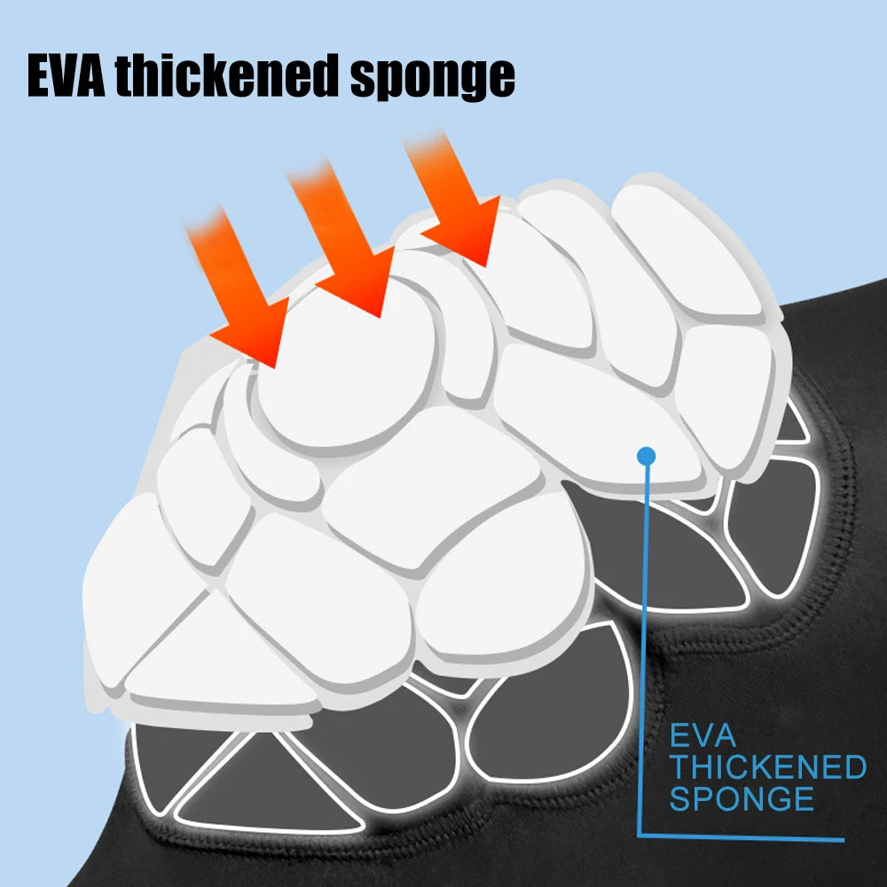 1Pcs Basketball Honeycomb Knee Pad & Elbow Pads for Men & Women, Hiking & Cycling Sports Leg Compression Sleeves