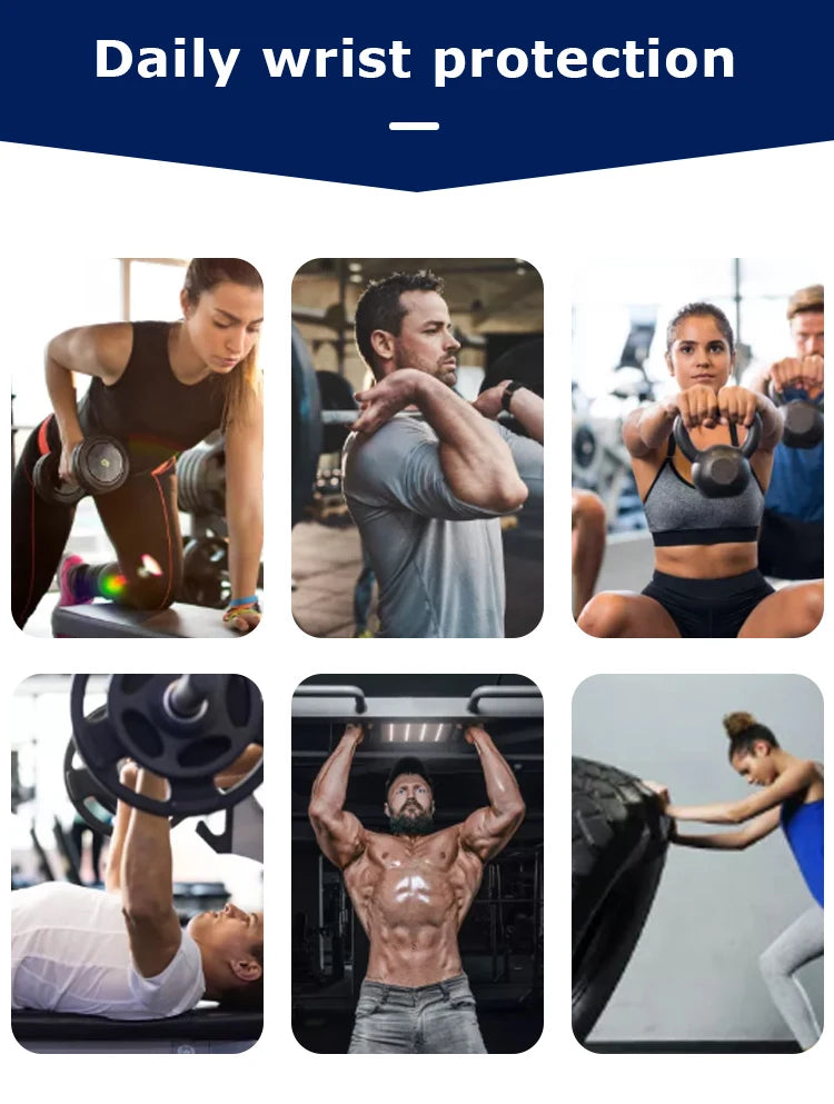 1PC/2PCS Adjustable Wrist Strap Men And Women Elastic Wristband and Wrist Fixers of Athletes Powerlifting Wrist Strap