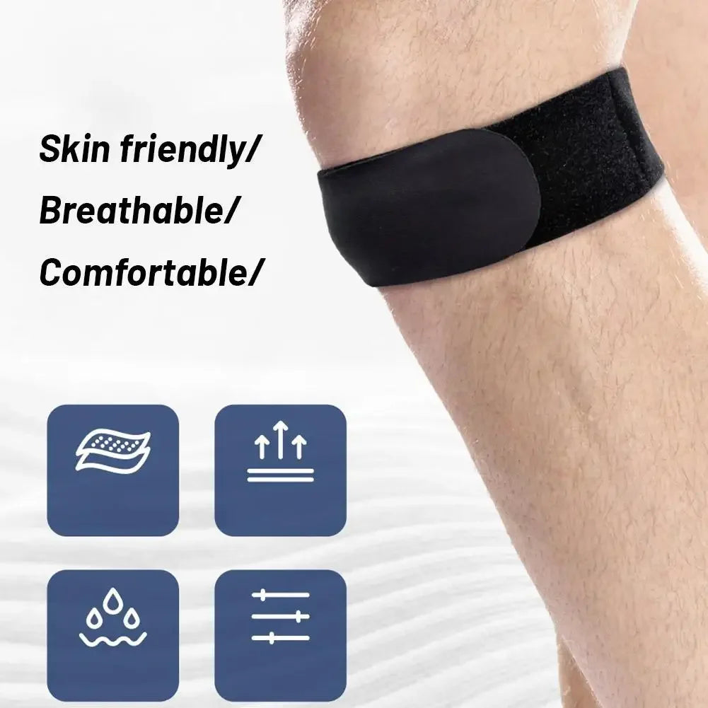 1PC Ultralight Patella Tendon Knee Straps Comfortable Knee Joint Protection for Running Fitness Ball Games Sports Knee Brace ﻿