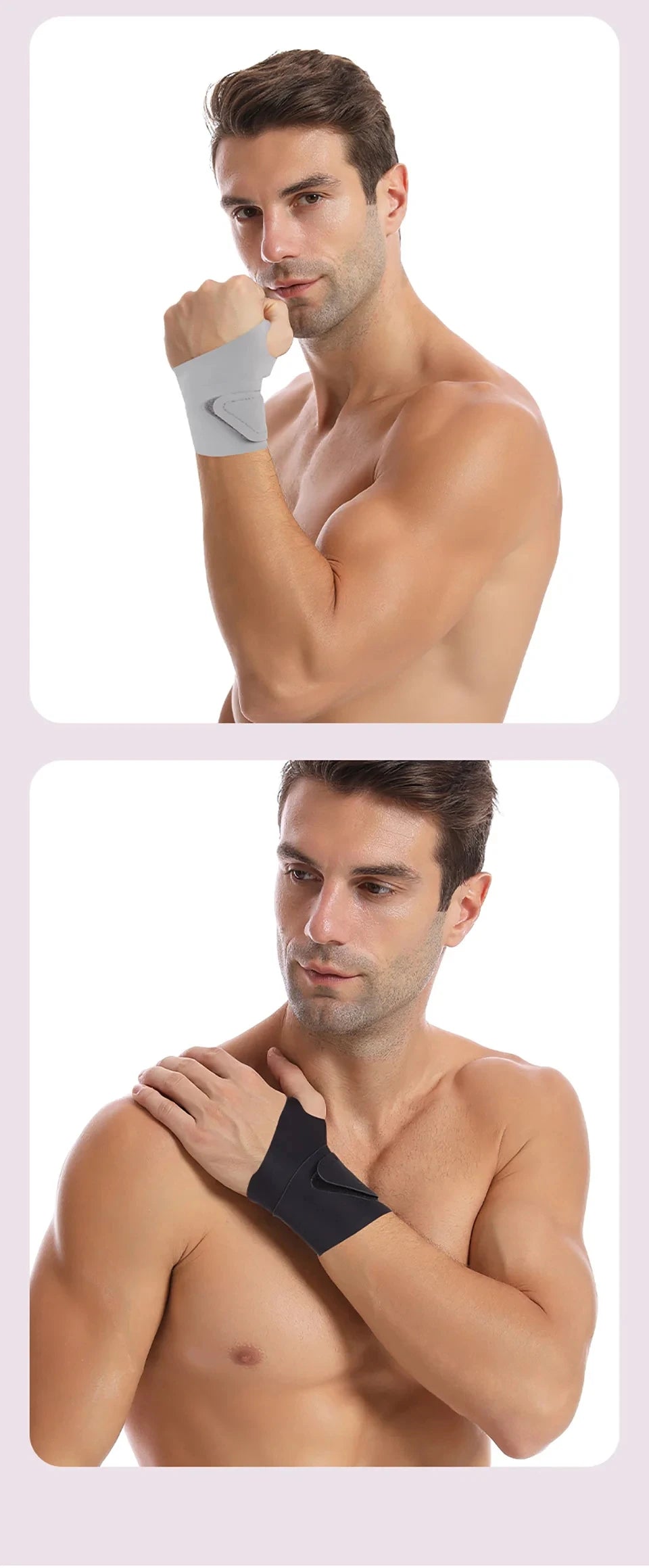 Fixed Spandex Sport Wrist Guard Wrist Sprain Tendonitis with Fastener Tape Wristband Ultra Thin Joint Brace Fitness Sports Wrap