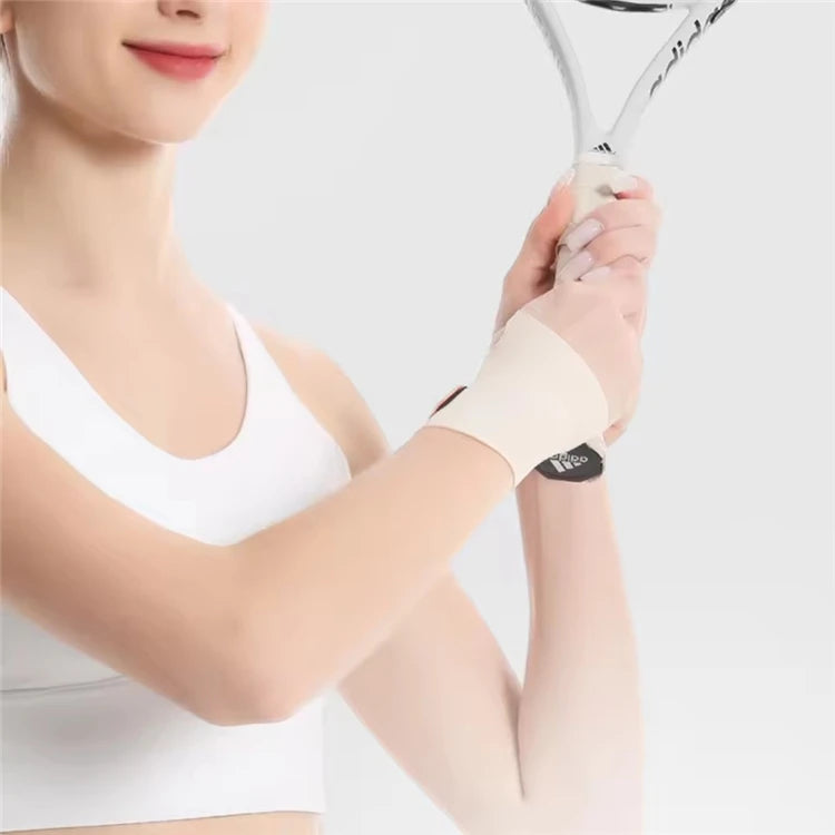1Pc Fitness Ultra-thin Elastic Wristband with Adjustable Breathability Pressure Protection Pain Relief Wrist Bandage