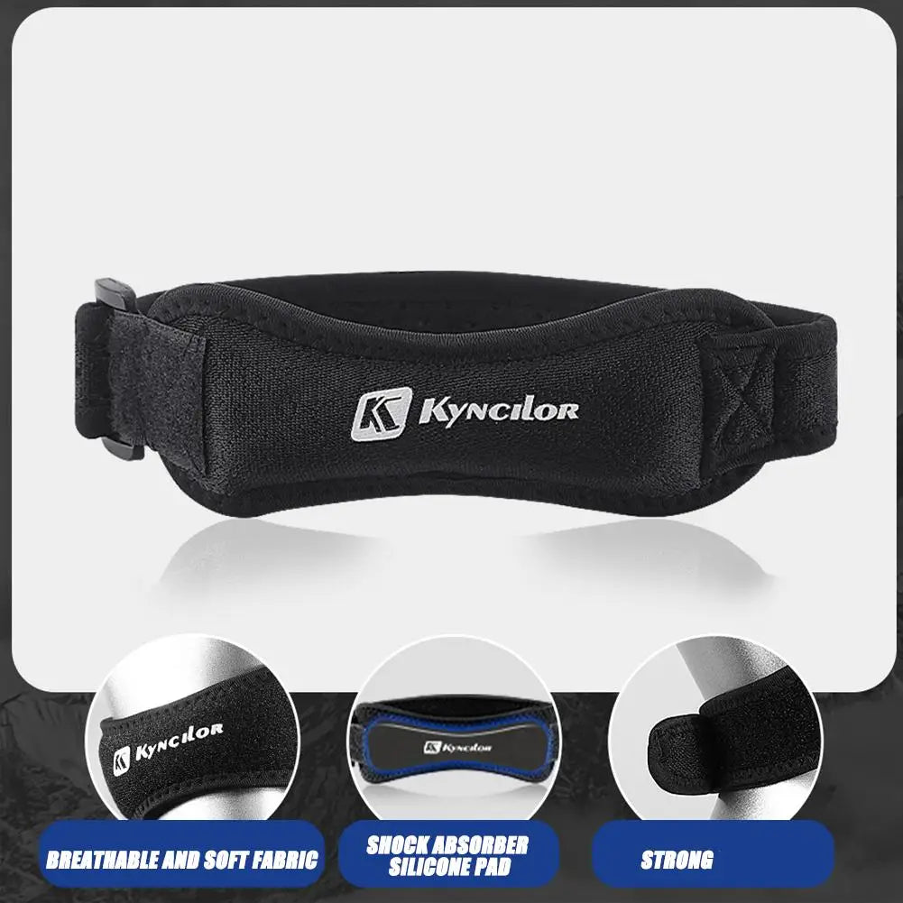 1/2PCS Adjustable Knee Patellar Tendon Support Strap Band Knee Support Brace for Running basketball volleyball Sports Kneep Q3A3