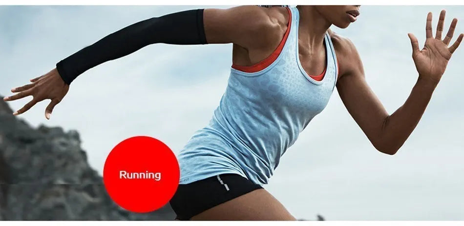 WOSWEIR－1PC Sports Arm Compression Sleeve Basketball Cycling Arm Warmer Summer Running UV Protection Volleyball Sunscreen 