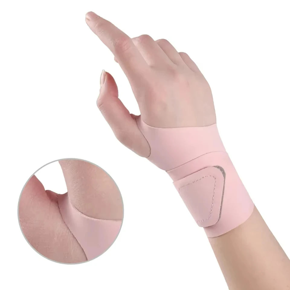 Fixed Spandex Sport Wrist Guard Wrist Sprain Tendonitis with Fastener Tape Wristband Ultra Thin Joint Brace Fitness Sports Wrap
