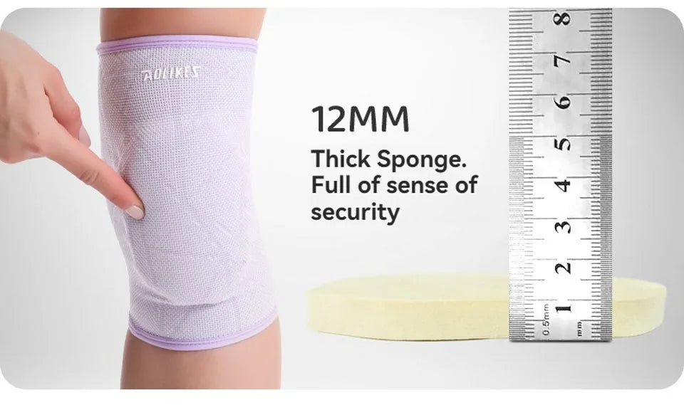 AOLIKES Knee Pads Volleyball Kids Youth Adults Dance Knee Pad Soft Stretchy Knee Brace Breathable Knee Protector for Basketball