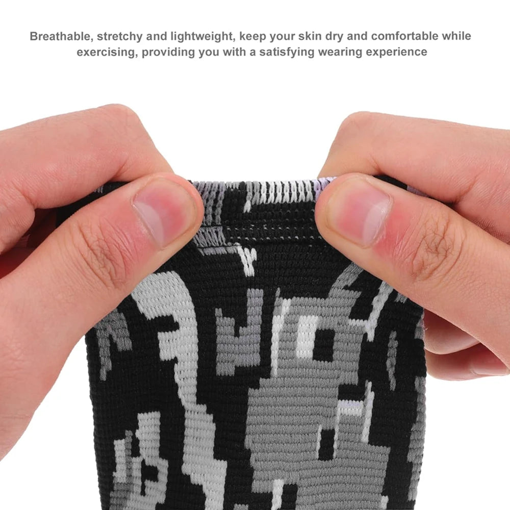 1 Pair Compression Wrist Sleeve Compression Wrist Brace Hand Supports Wrist Wraps Elastic Wristbands for Men and Women Tennis