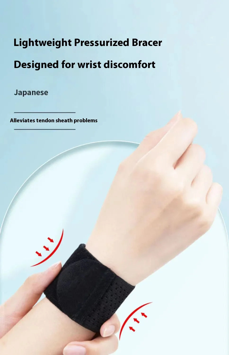 1PC High Quality Protective Elastic Bandage Hand Sport Wristband Gym Support Wrist Brace Wrap carpal tunnel Sport Tool