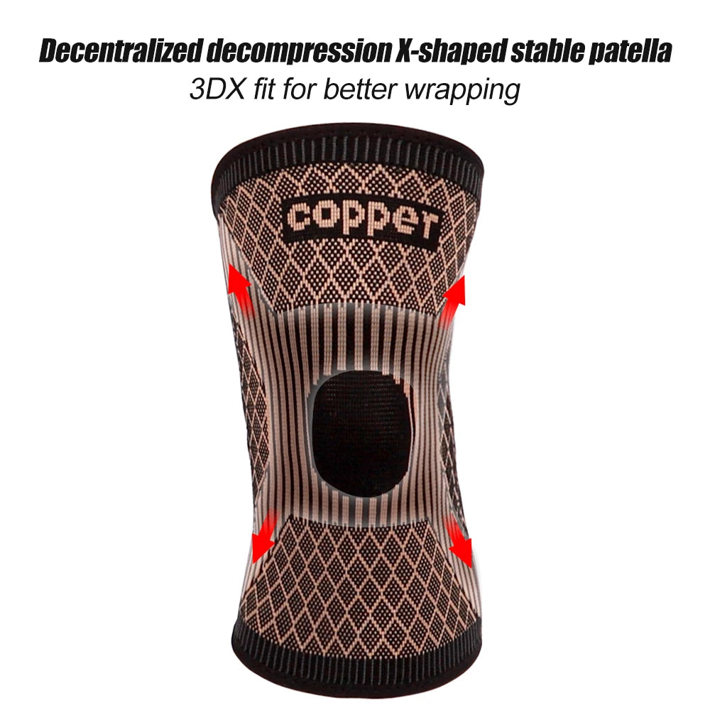 Copper Knee Brace for Arthritis Pain & Support-Copper Knee Sleeve for knee pain Compression sleeve for Sports,Knee Pain Relief